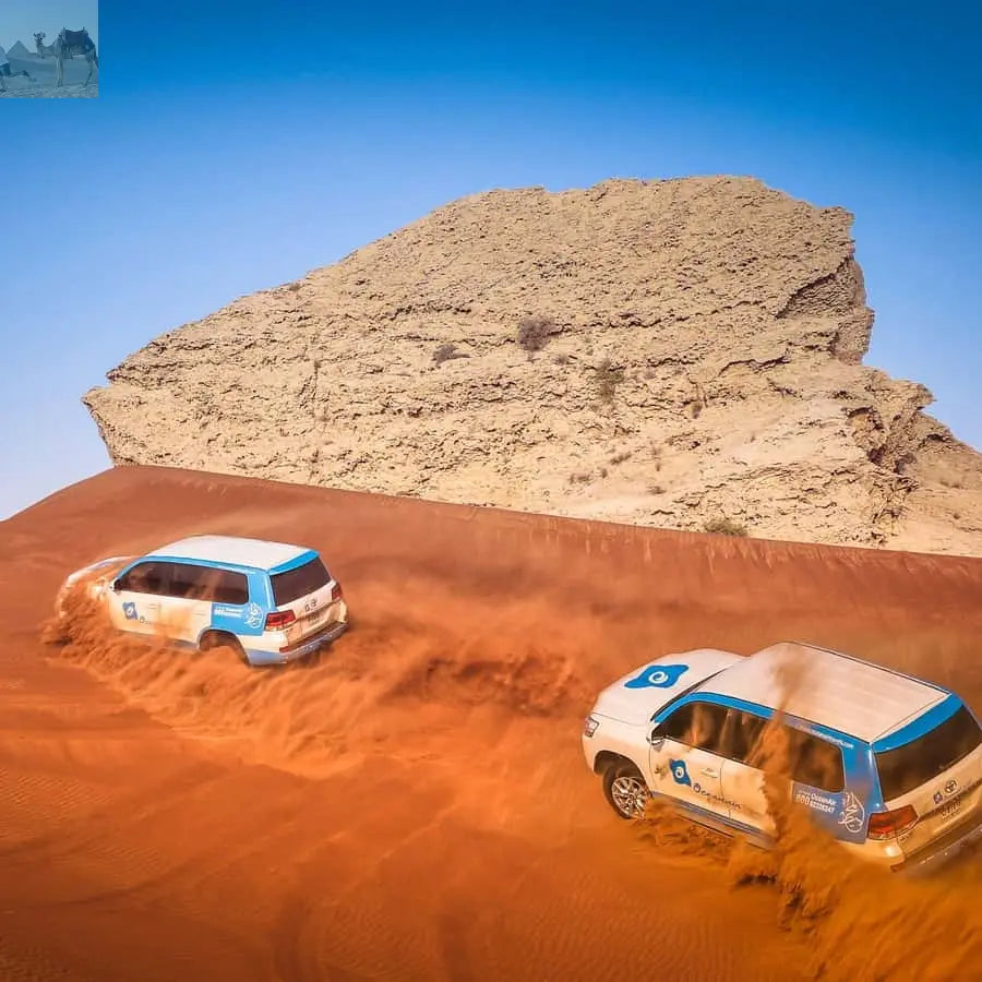 Dubai Half Day Desert Safari Camel Ride ATV Dune Buggy