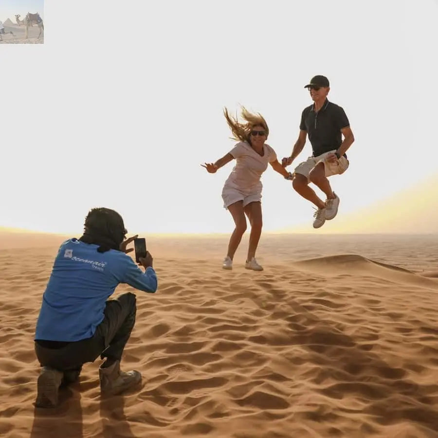 Dubai Half Day Desert Safari Camel Ride ATV Dune Buggy 