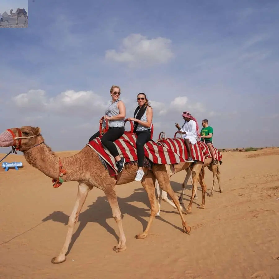 Dubai Half Day Desert Safari Camel Ride ATV Dune Buggy 