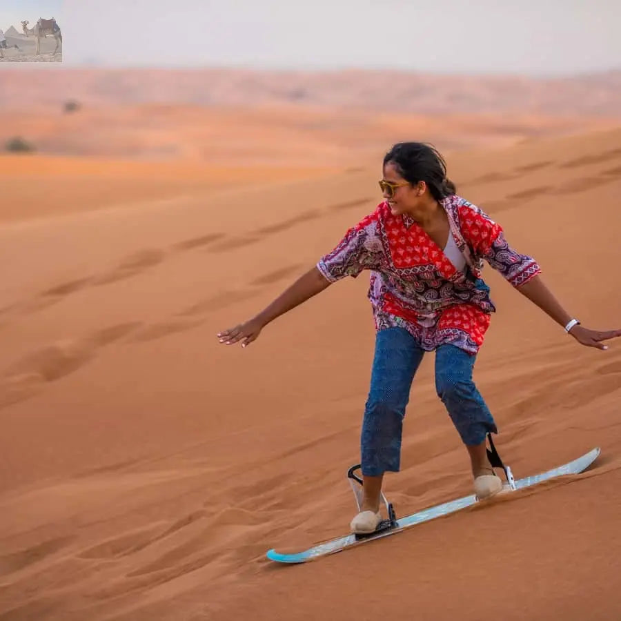 Dubai Half Day Desert Safari Camel Ride ATV Dune Buggy 