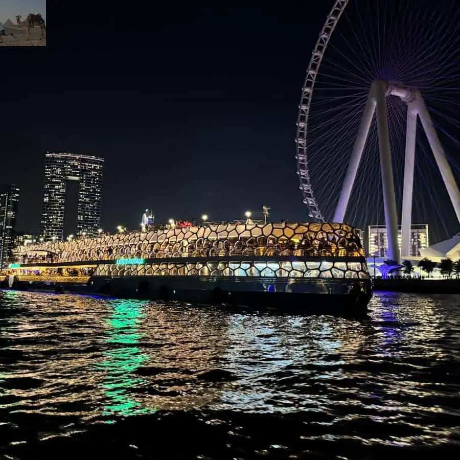 Dubai Mega Yacht Dinner Cruise with Buffet 