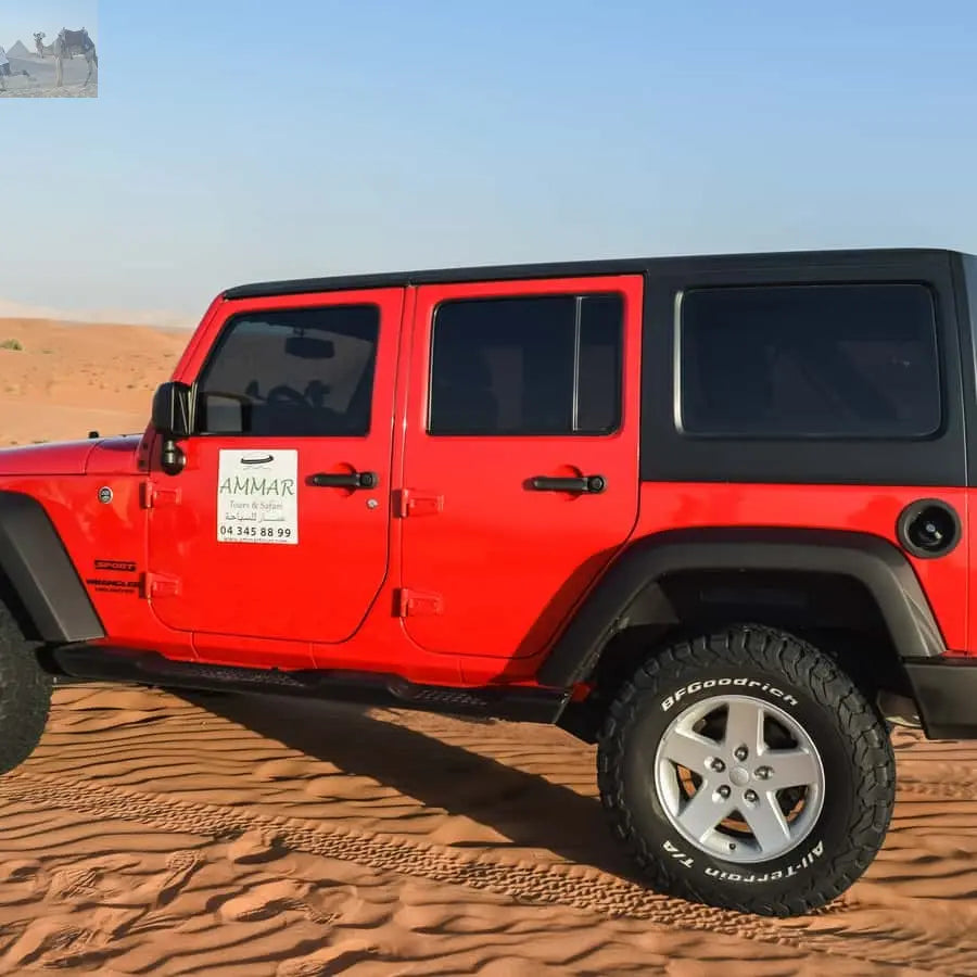 Dubai Red Dune Safari Quad Bike Camel Ride BBQ Dinner 