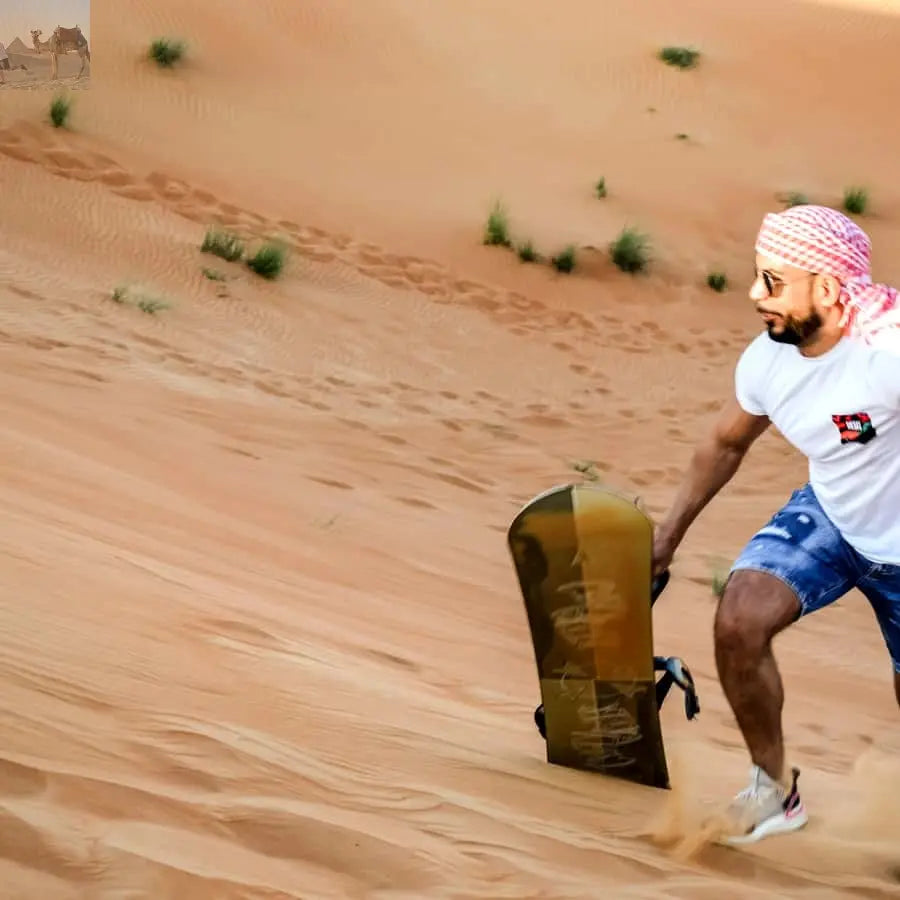 Dubai Red Dune Safari Quad Bike Camel Ride BBQ Dinner 