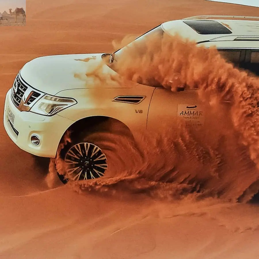 Dubai Red Dune Safari Quad Bike Camel Ride BBQ Dinner 