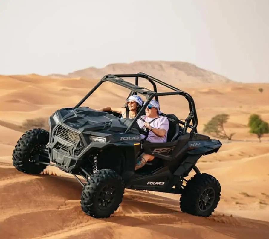Dubai: Quad Bike, Dune Buggy, and Sandboarding Experience