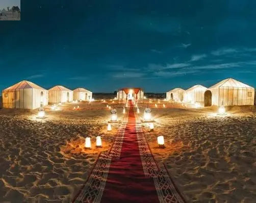 Erg Chebbi Merzouga Morocco luxury desert camp 
