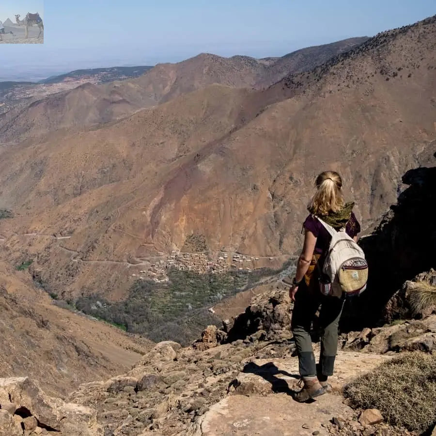 From Marrakesh Atlas Mountains Talamrout Summit Day Hike 