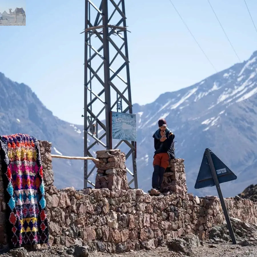 From Marrakesh Atlas Mountains Talamrout Summit Day Hike 