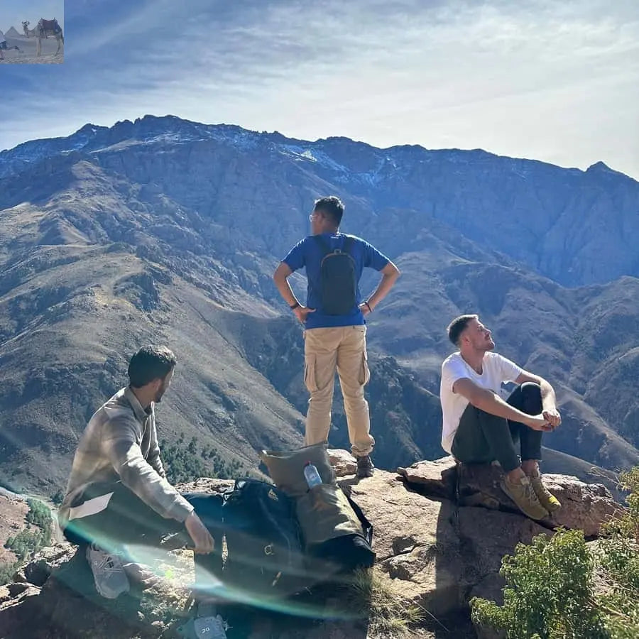 From Marrakesh Atlas Mountains Talamrout Summit Day Hike 