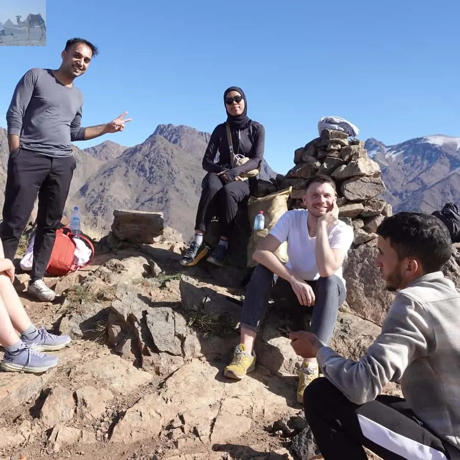 From Marrakesh Atlas Mountains Talamrout Summit Day Hike 