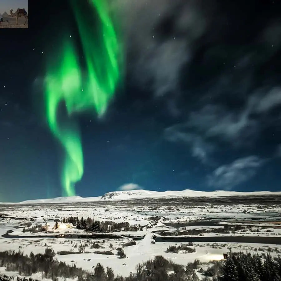 From Reykjavik Northern Lights Bus Tour with Hot Cocoa 