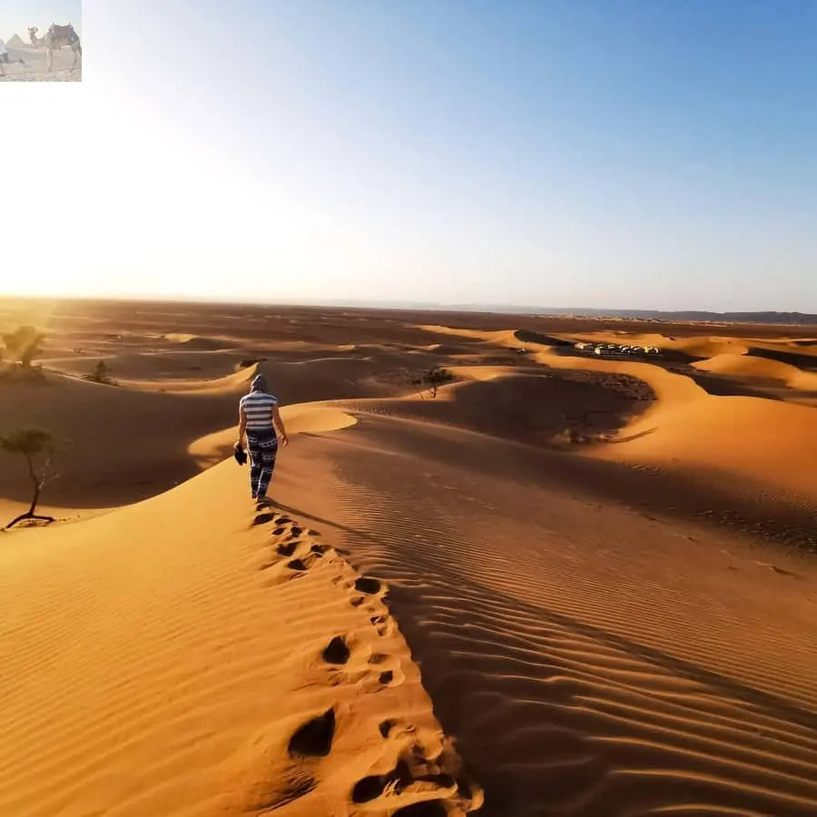 From Zagora Overnight Desert Tour to Erg Chigaga Camel ride 