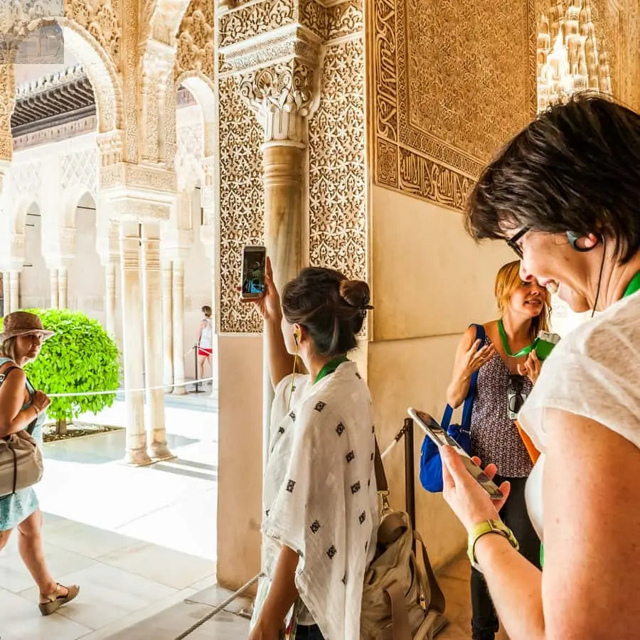 Granada Alhambra Nasrid Palaces Tour with Tickets 