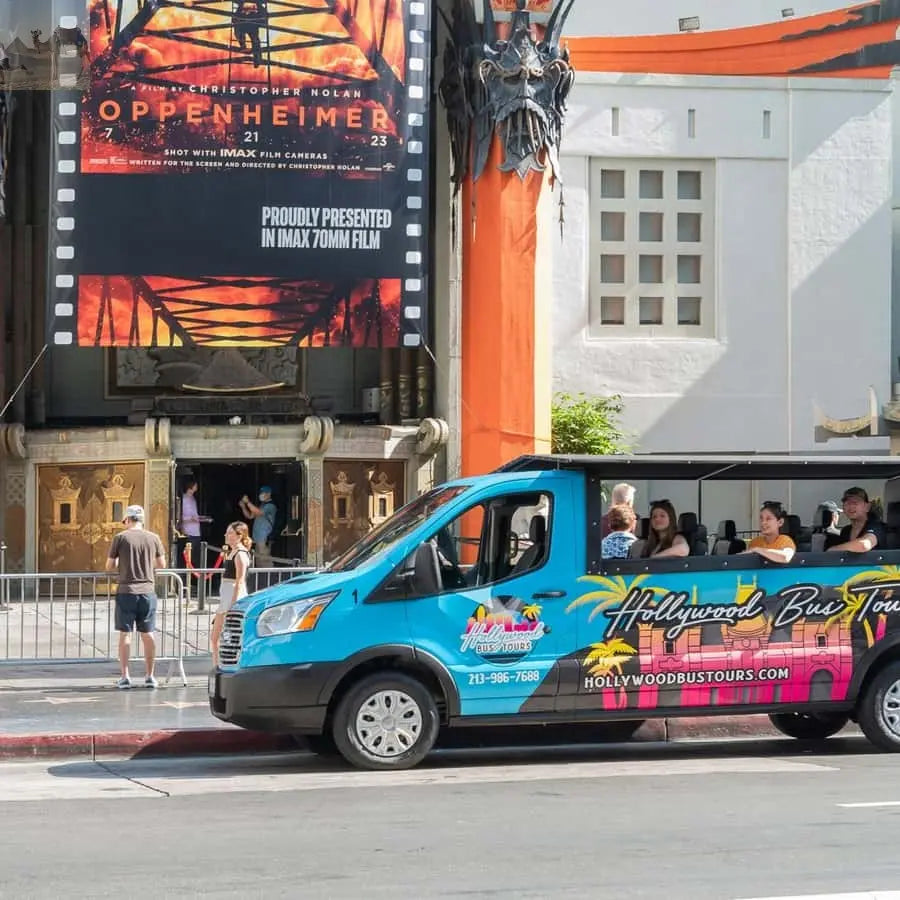 Hollywood, Beverly Hills & Celebrity Homes Open Air Bus 