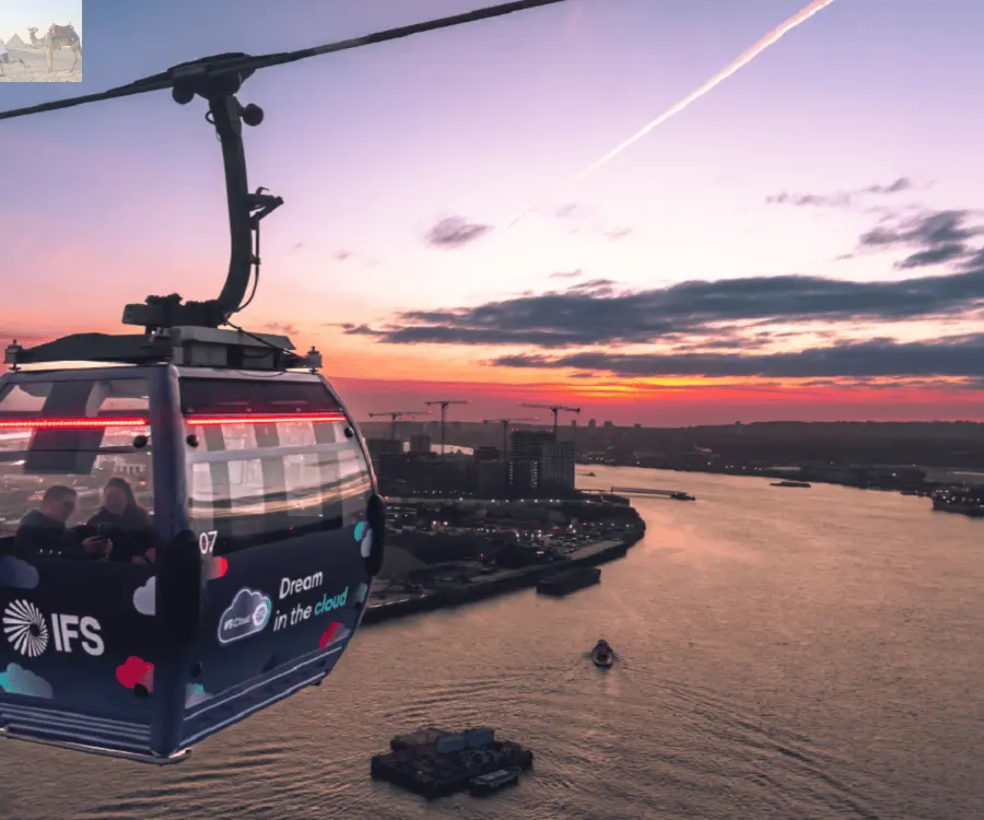 London IFS Cloud Cable Car 