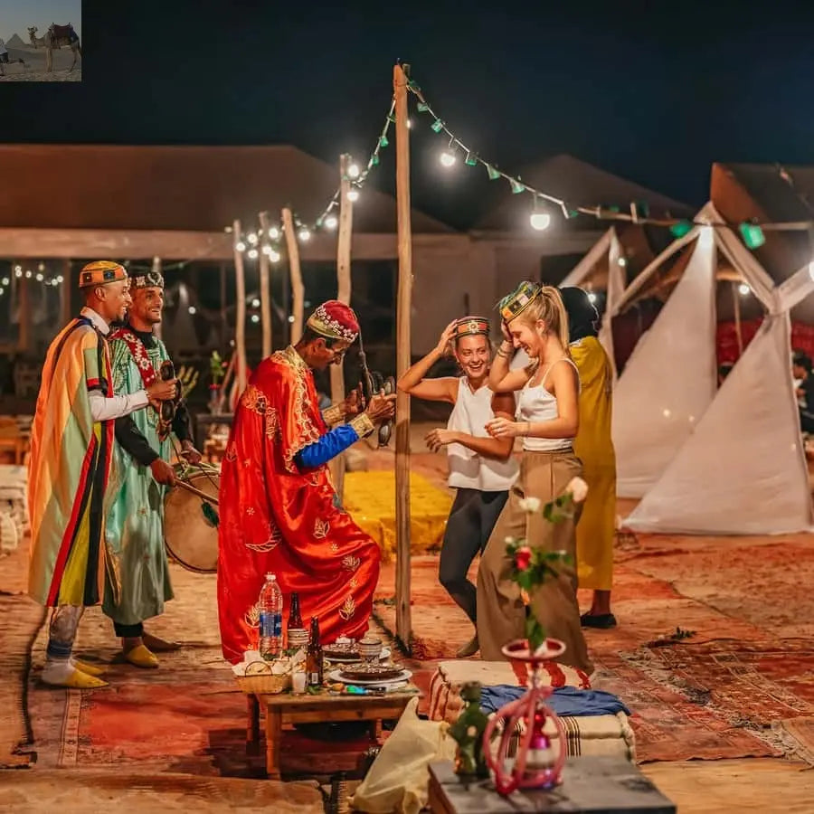 Marrakech Agafay Desert Magical Overnight with Dinner Show 