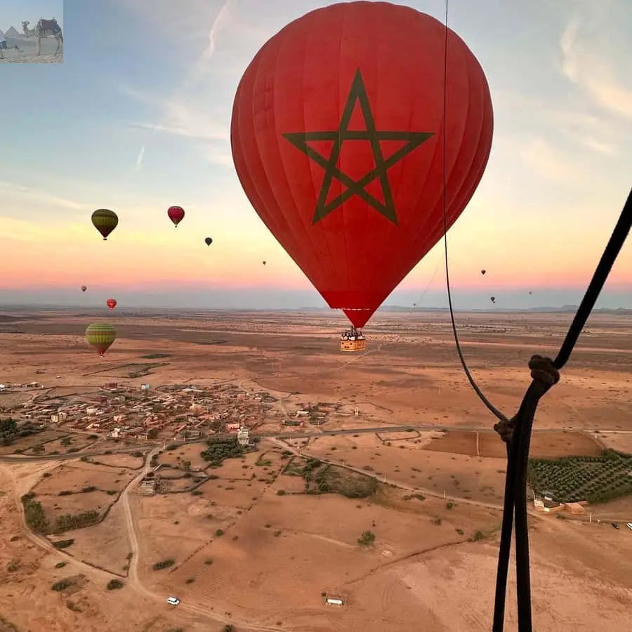 Marrakech Balloon Ride with Moroccan Breakfast Buffet