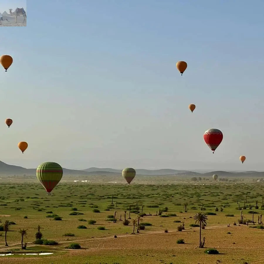 Marrakech Balloon Ride with Moroccan Breakfast Buffet 