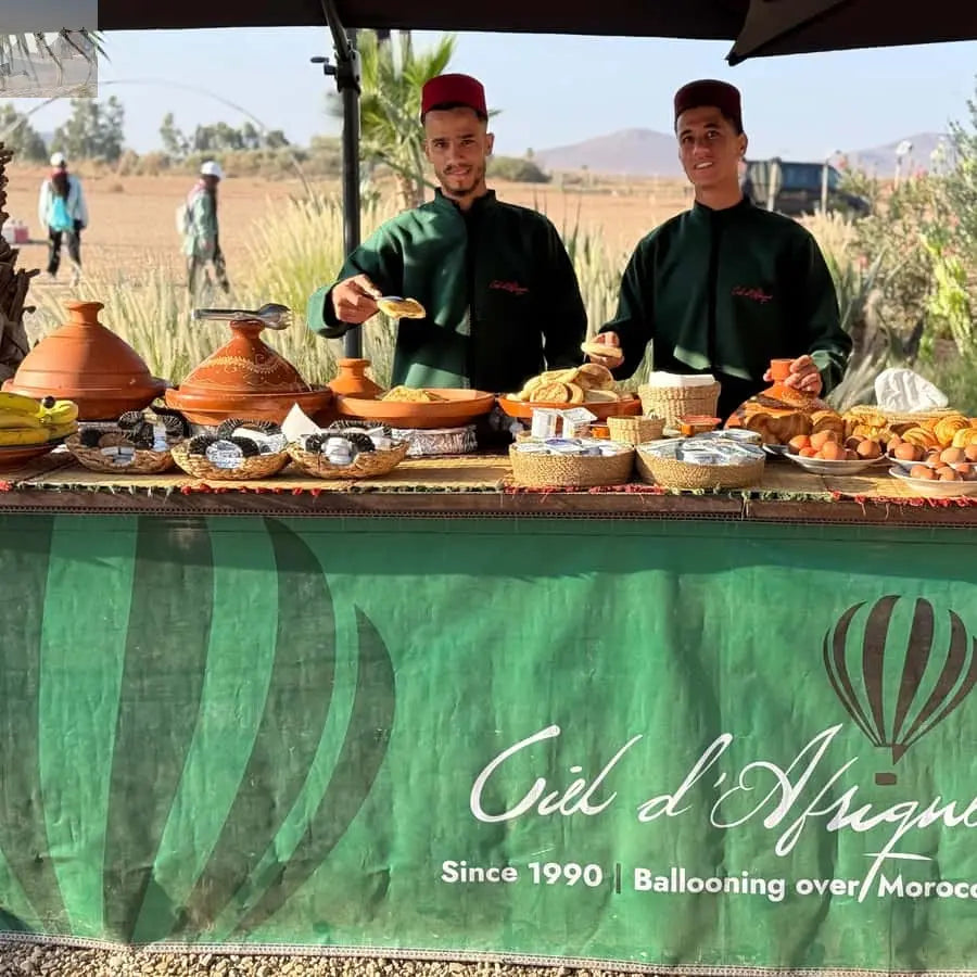 Marrakech Balloon Ride with Moroccan Breakfast Buffet 
