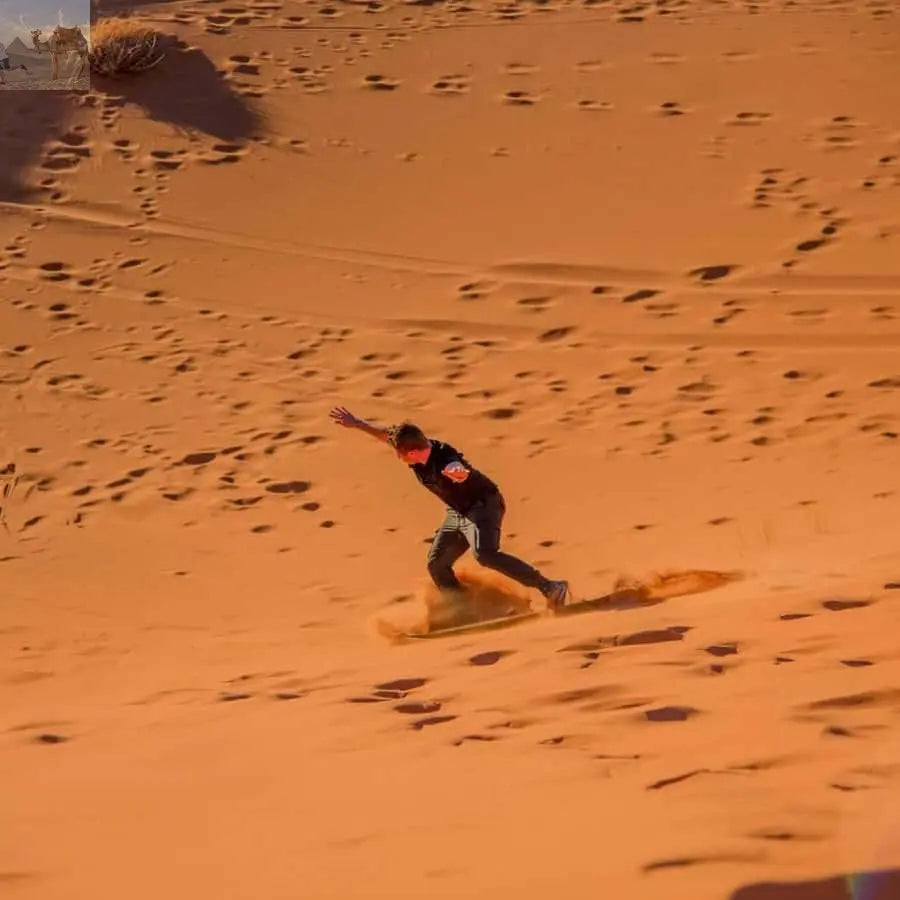 Marrakech Camel Sandboarding 3 day Merzouga Desert Tour 