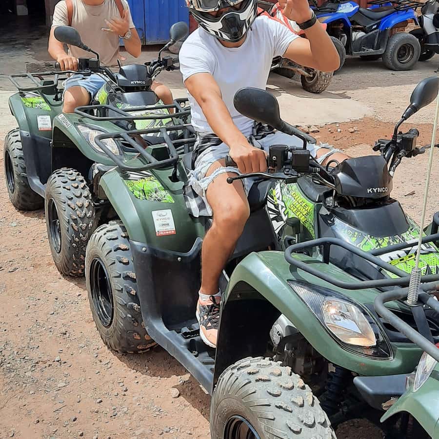 Marrakech: Quad Bike Tour to Palm Oasis and Jbilat Desert Hotels Booking Trips