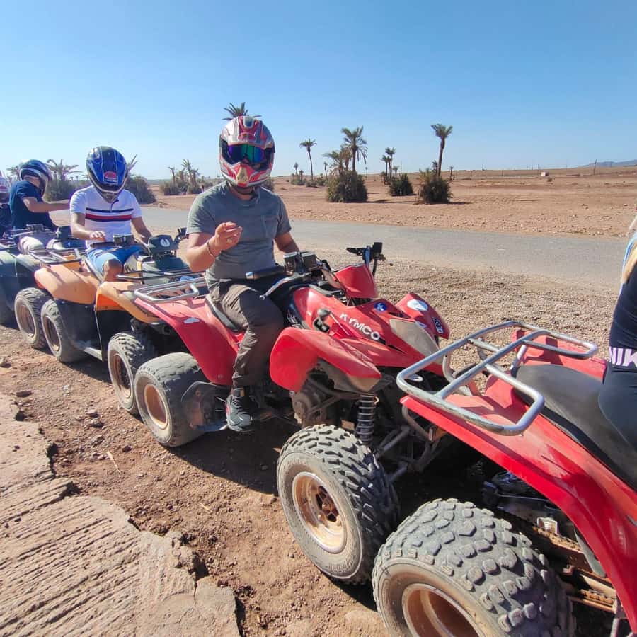 Marrakech: Agafay Desert Sunset Quad biking 