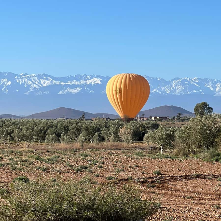 Marrakech: Balloon Flight, Berber Breakfast