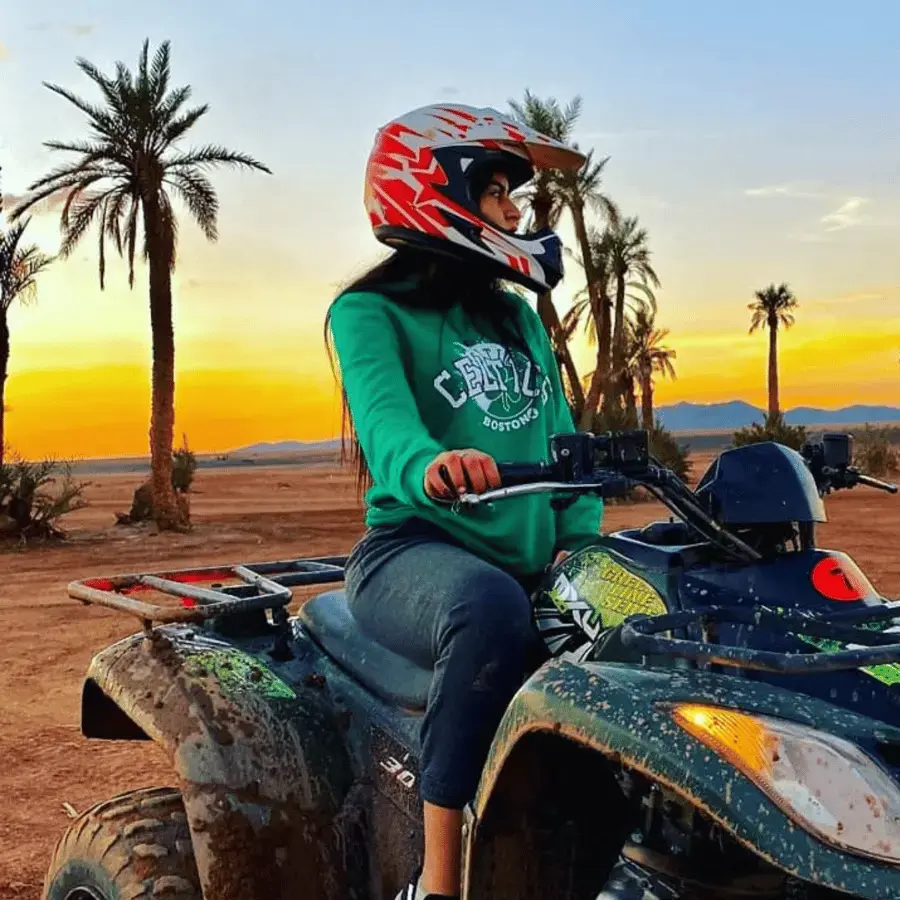 Marrakech: Dunes of the Palmeraie Quad Bike Ride with Tea
