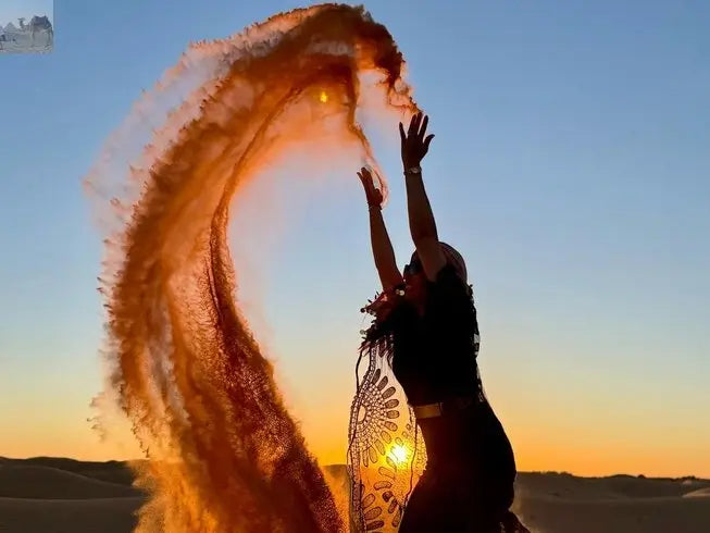 Merzouga Morocco Sahara desert yoga 