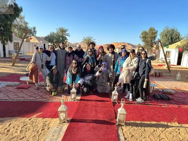 Merzouga Morocco Sahara desert yoga 