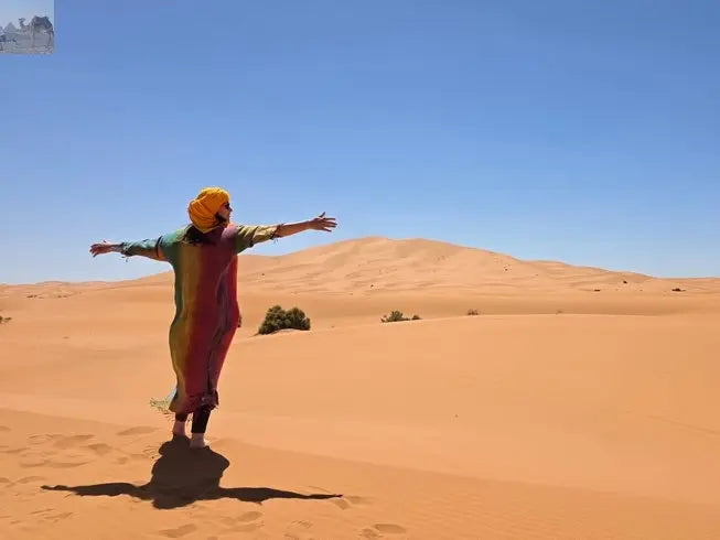 Merzouga Morocco Sahara desert yoga 