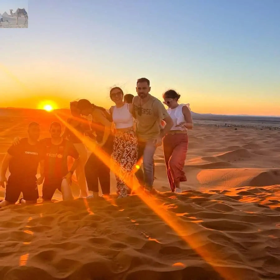 Merzouga Overnight in Luxury Camp with Camel Ride & Dinner 