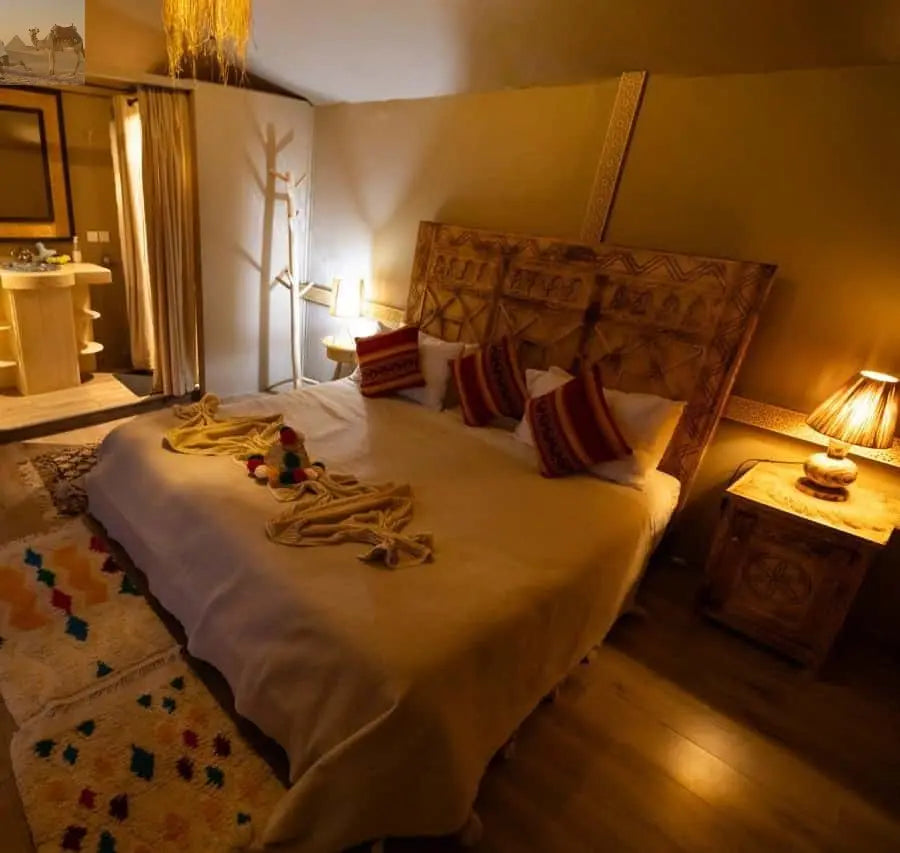 Merzouga Overnight in Luxury Camp with Camel Ride & Dinner 