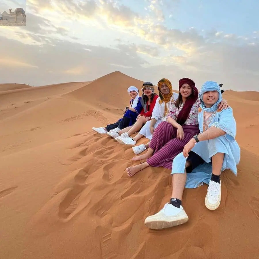 Merzouga Overnight in Luxury Camp with Camel Ride & Dinner 