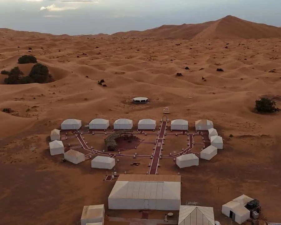 Merzouga Overnight in Luxury Camp with Camel Ride & Dinner 