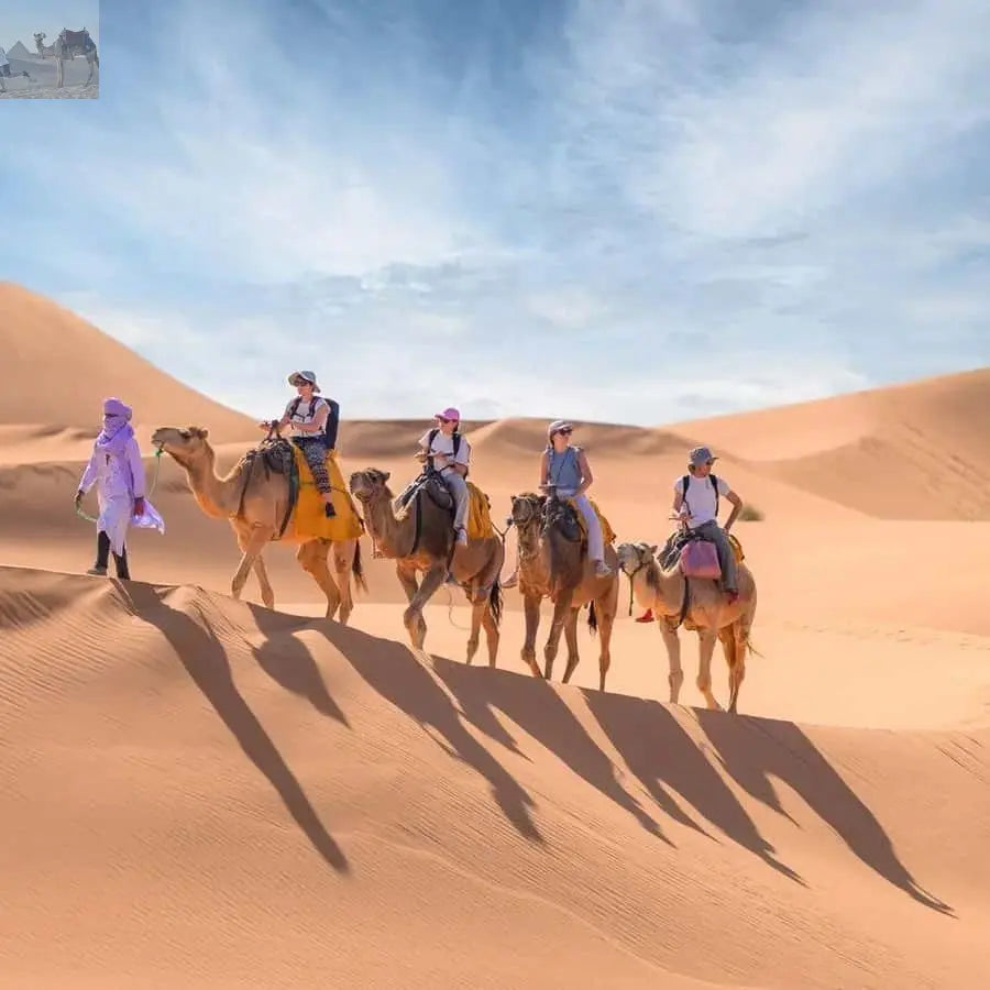 Merzouga Overnight in Luxury Camp with Camel Ride & Dinner 