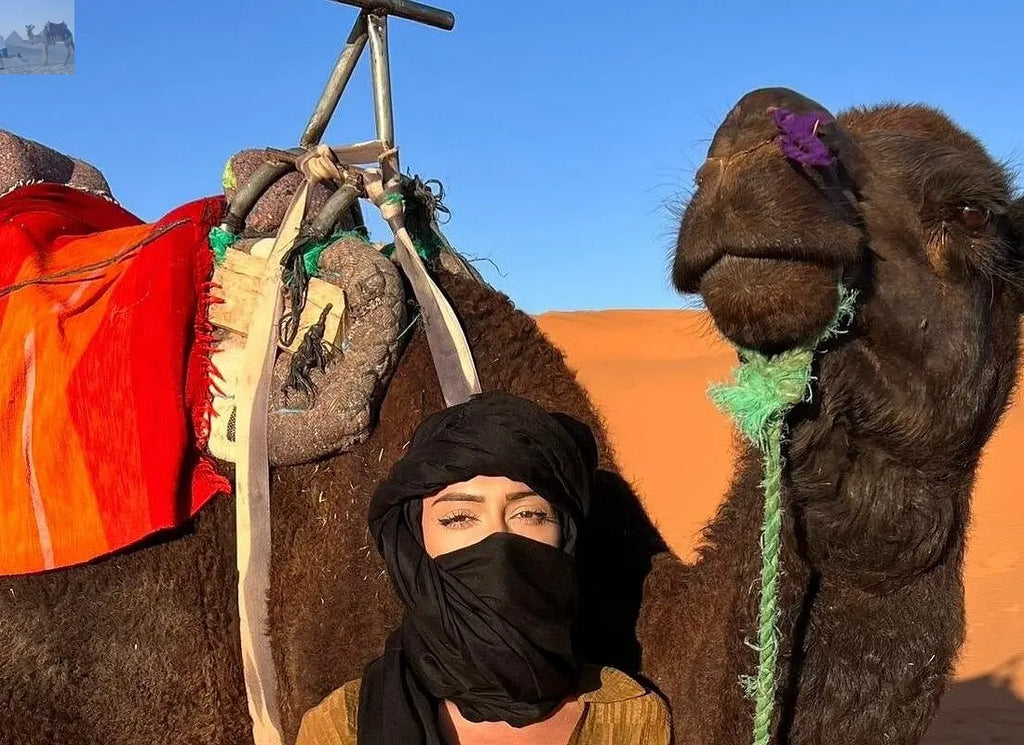 Merzouga camel trekking for sunset 