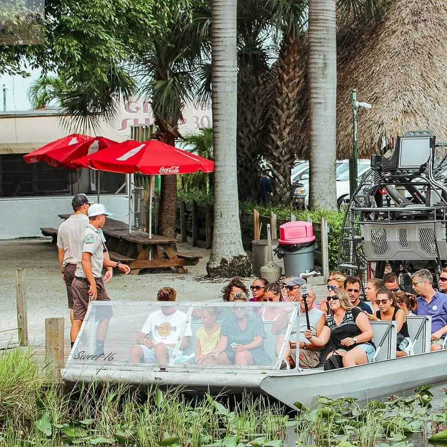 Miami Everglades National Park Airboat Tour & Wildlife Show 