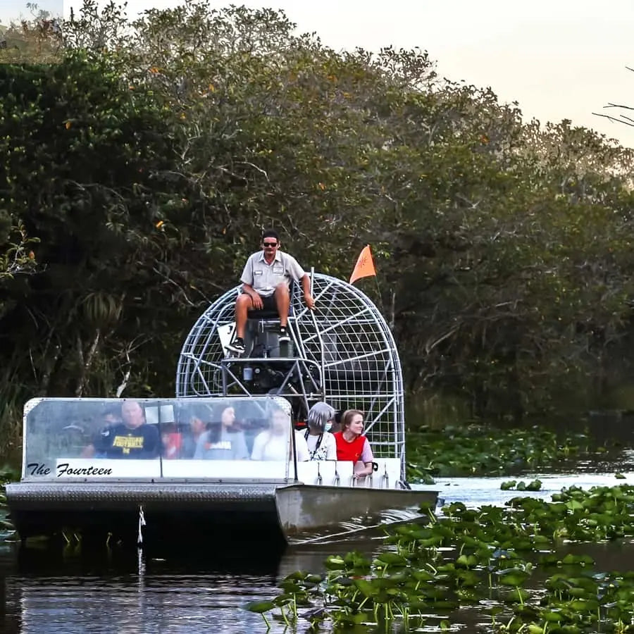 Miami Everglades National Park Airboat Tour & Wildlife Show 
