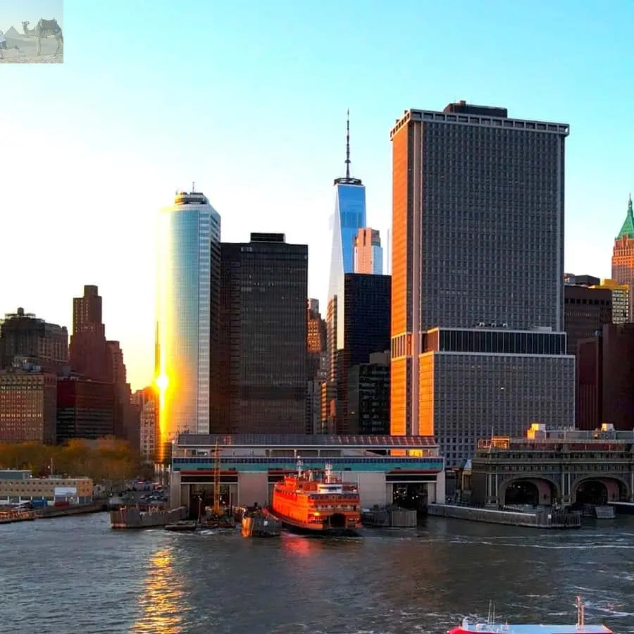 NYC Statue of Liberty Sunset Cruise Ticket 