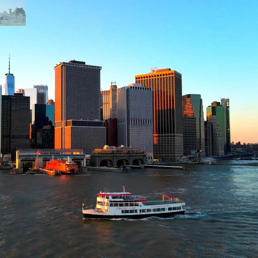 NYC Statue of Liberty Sunset Cruise Ticket 