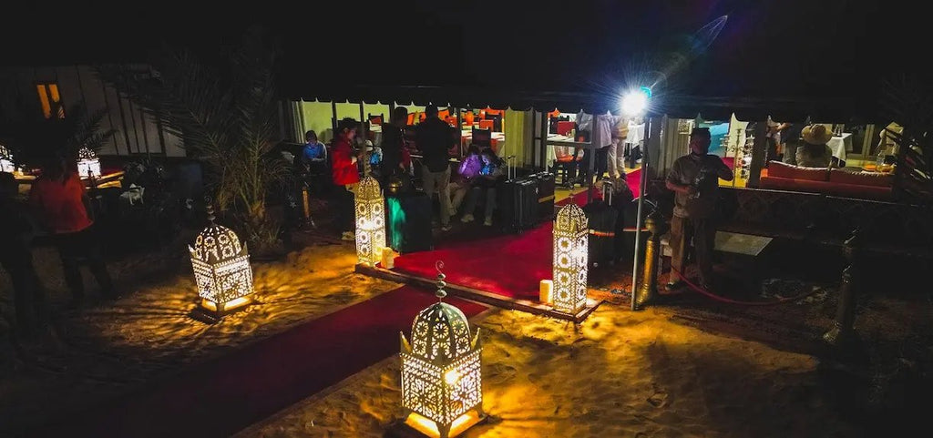 Overnight in sahara desert merzouga 