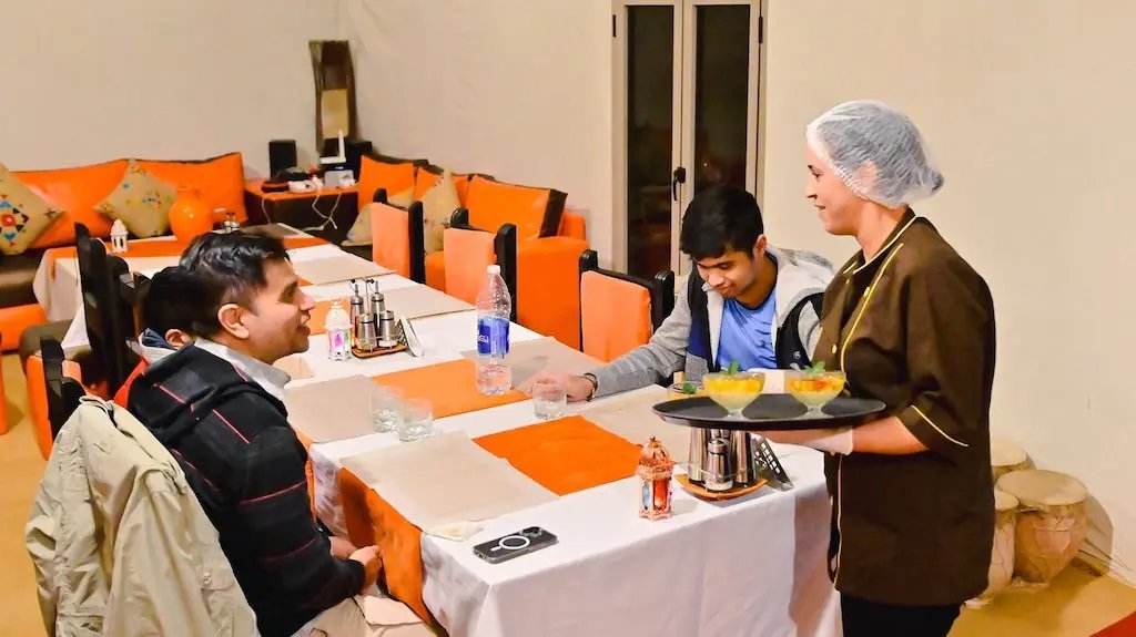 Restaurante merzouga Morocco camp