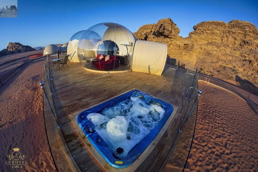 Wadi Rum Bubble Luxotel Campsite