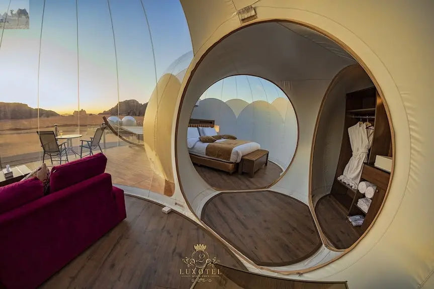 Wadi Rum Bubble Luxotel Campsite 