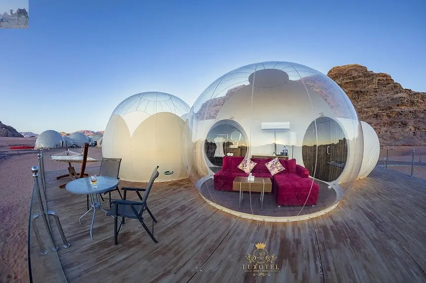 Wadi Rum Bubble Luxotel Campsite 