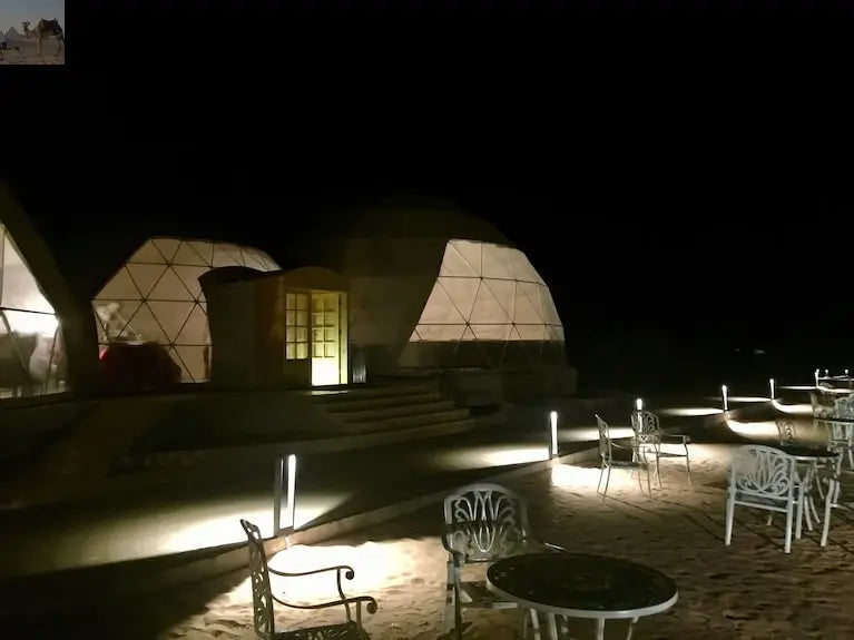 Wadi Rum Bubble Luxotel Campsite 