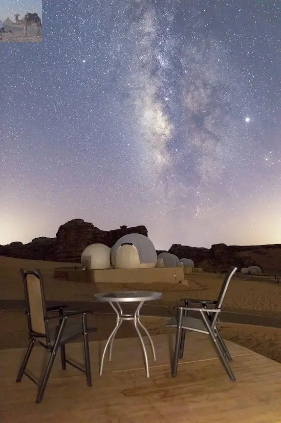 Wadi Rum Bubble Luxotel Campsite 