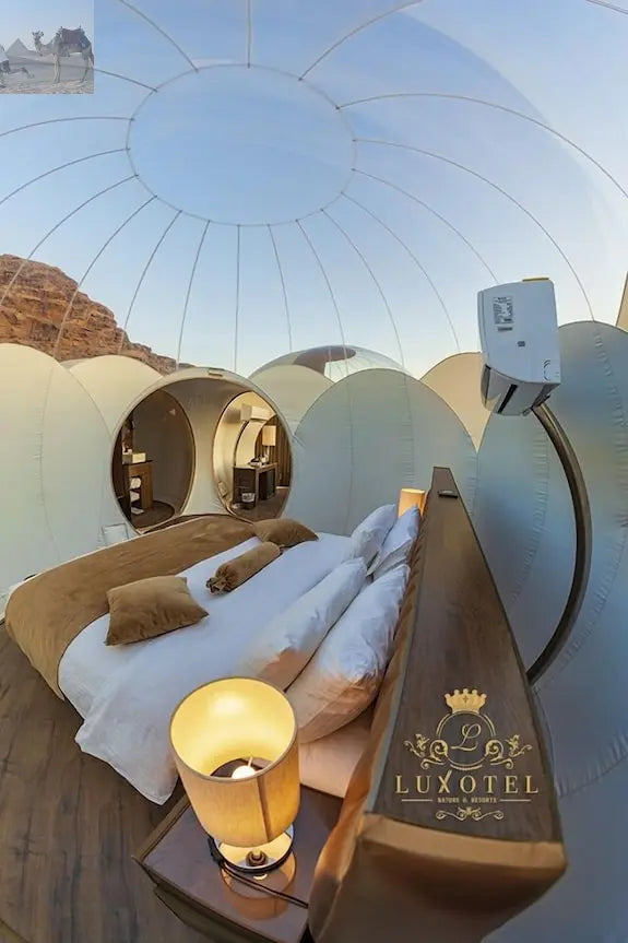 Wadi Rum Bubble Luxotel Campsite 