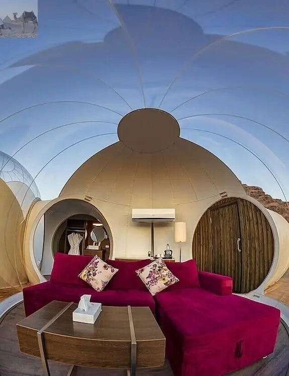 Wadi Rum Bubble Luxotel Campsite 